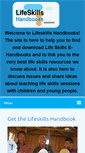 Mobile Screenshot of lifeskillshandbooks.com